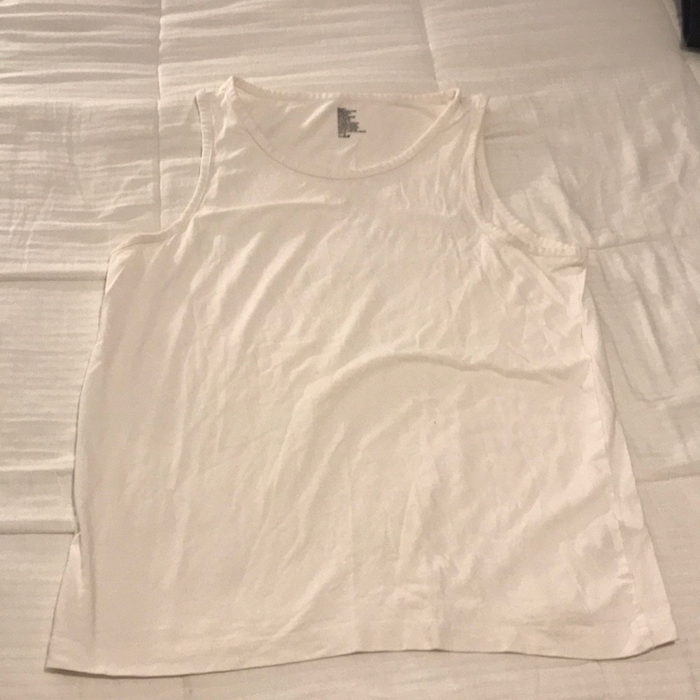 White tank top